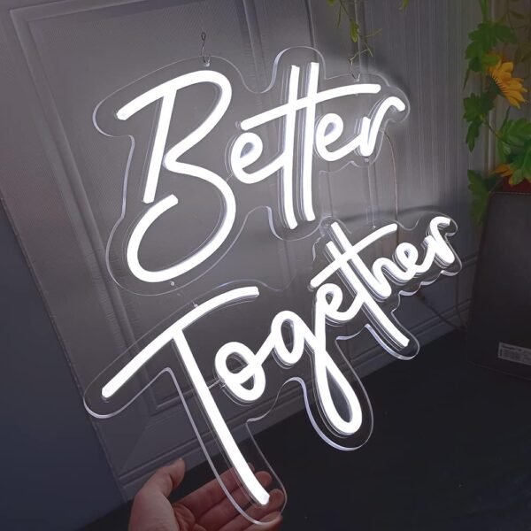 LED Neon Sign (Better together) - Image 2