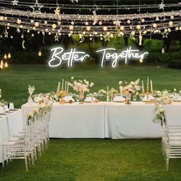 LED Neon Sign (Better together) - Image 4